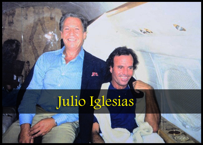 Julio Iglesias avión